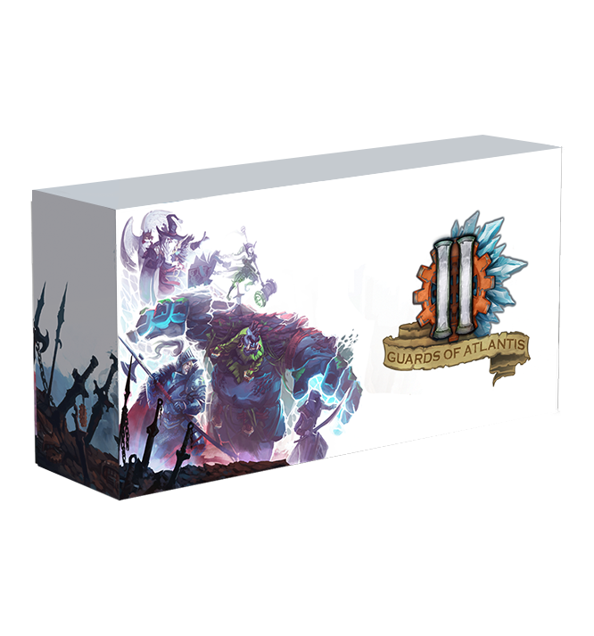 Guards of Atlantis II, MOBA Board Game, Wolffdesigna